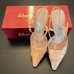 Salvatore Ferragamo Slingback Sz 7